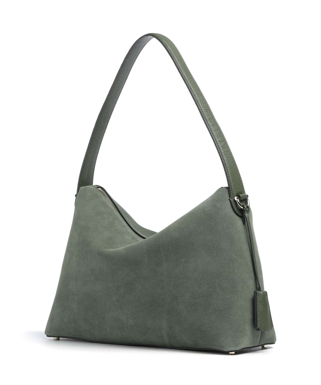 Aigner Delia M Hobo bag dark olive