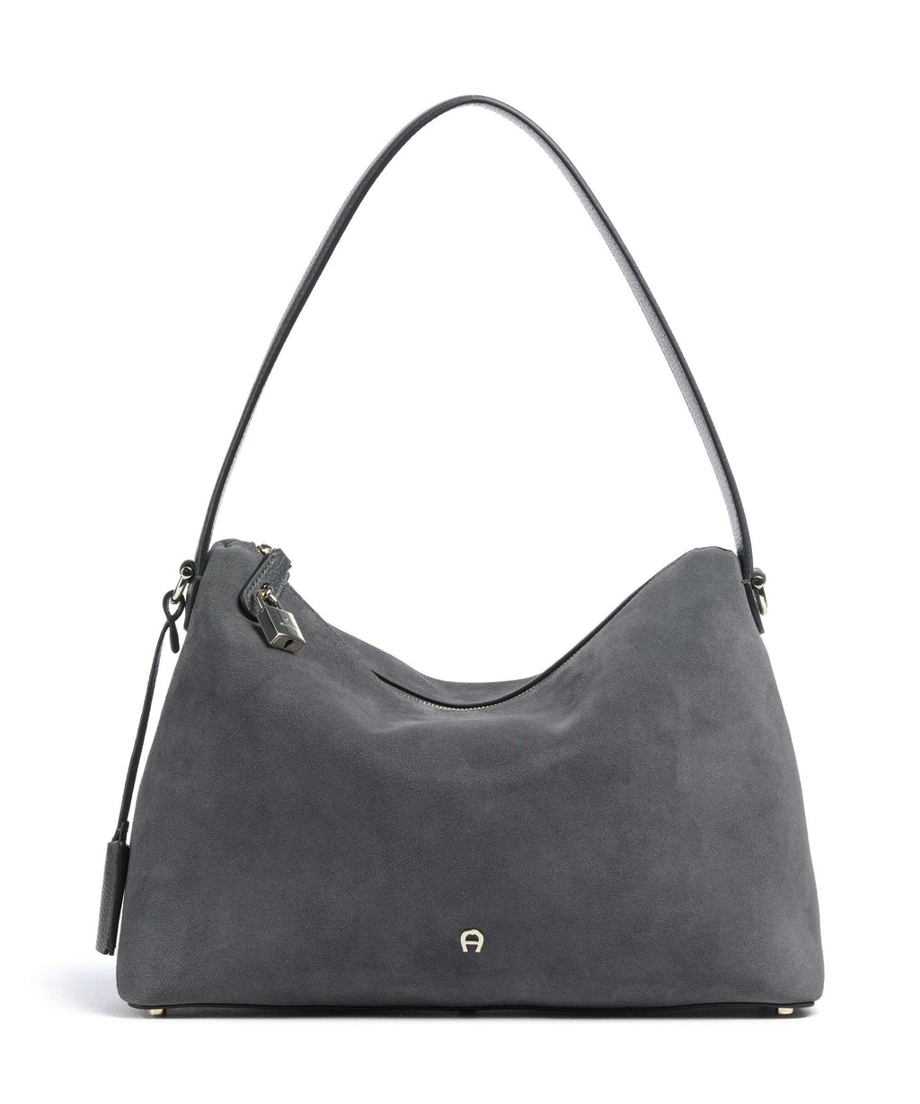 Aigner Delia M Hobo bag night grey