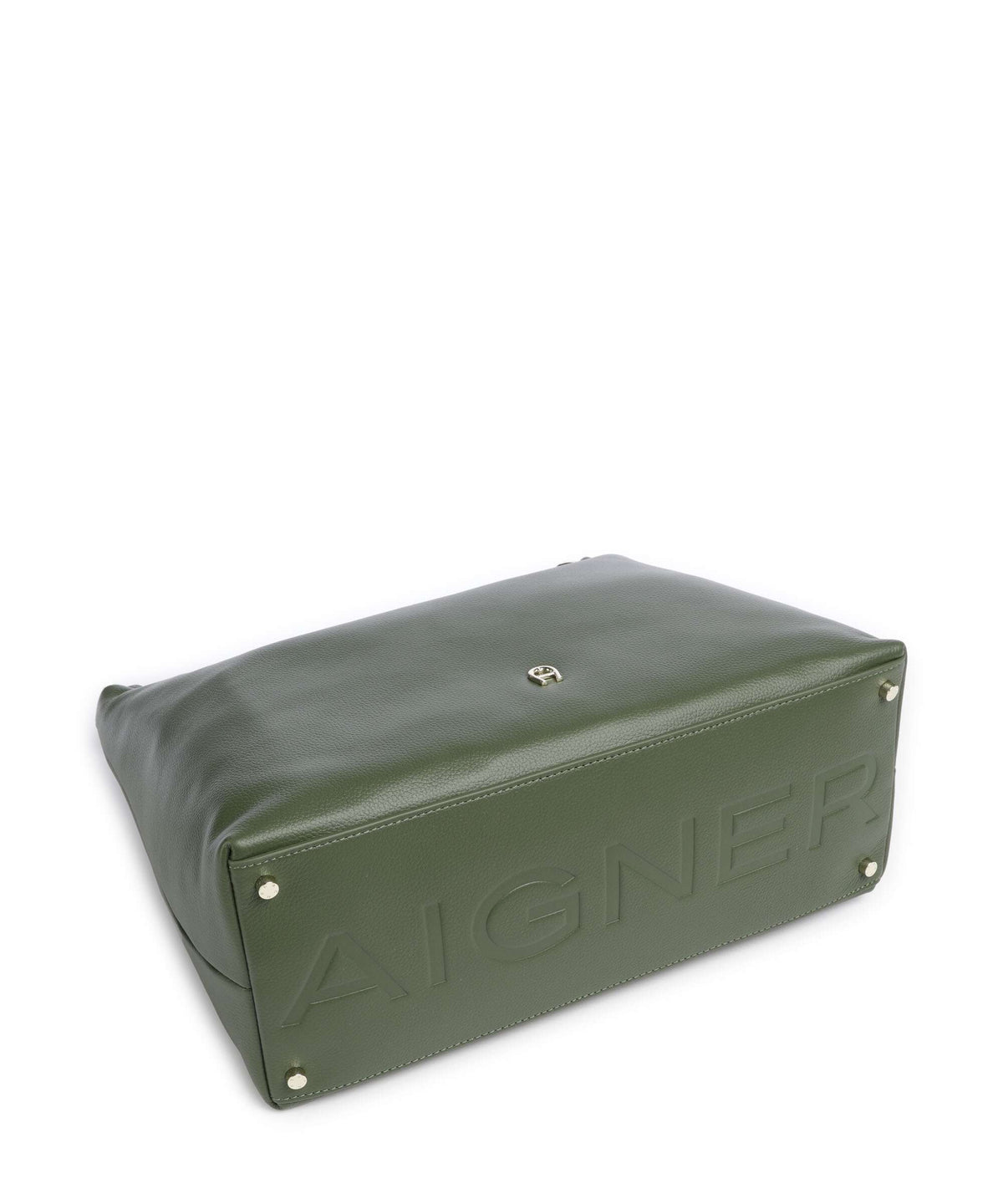 Aigner Zita M Hobo bag dark olive