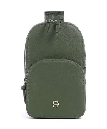 Aigner Zita Taška typu sling dark olive