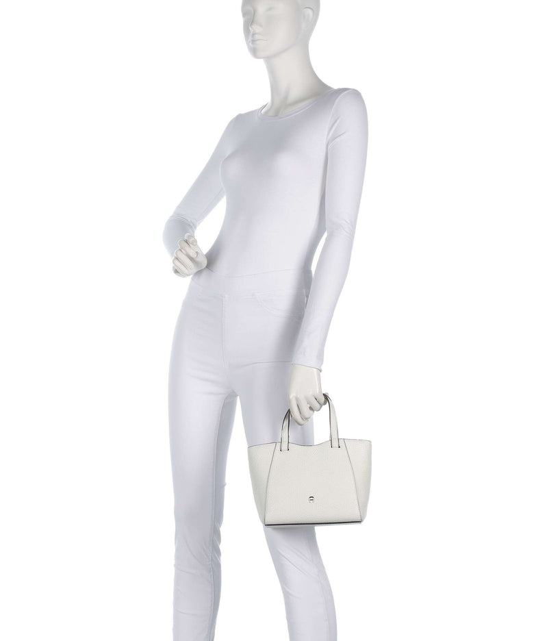 Aigner Pura S Handbag cotton white