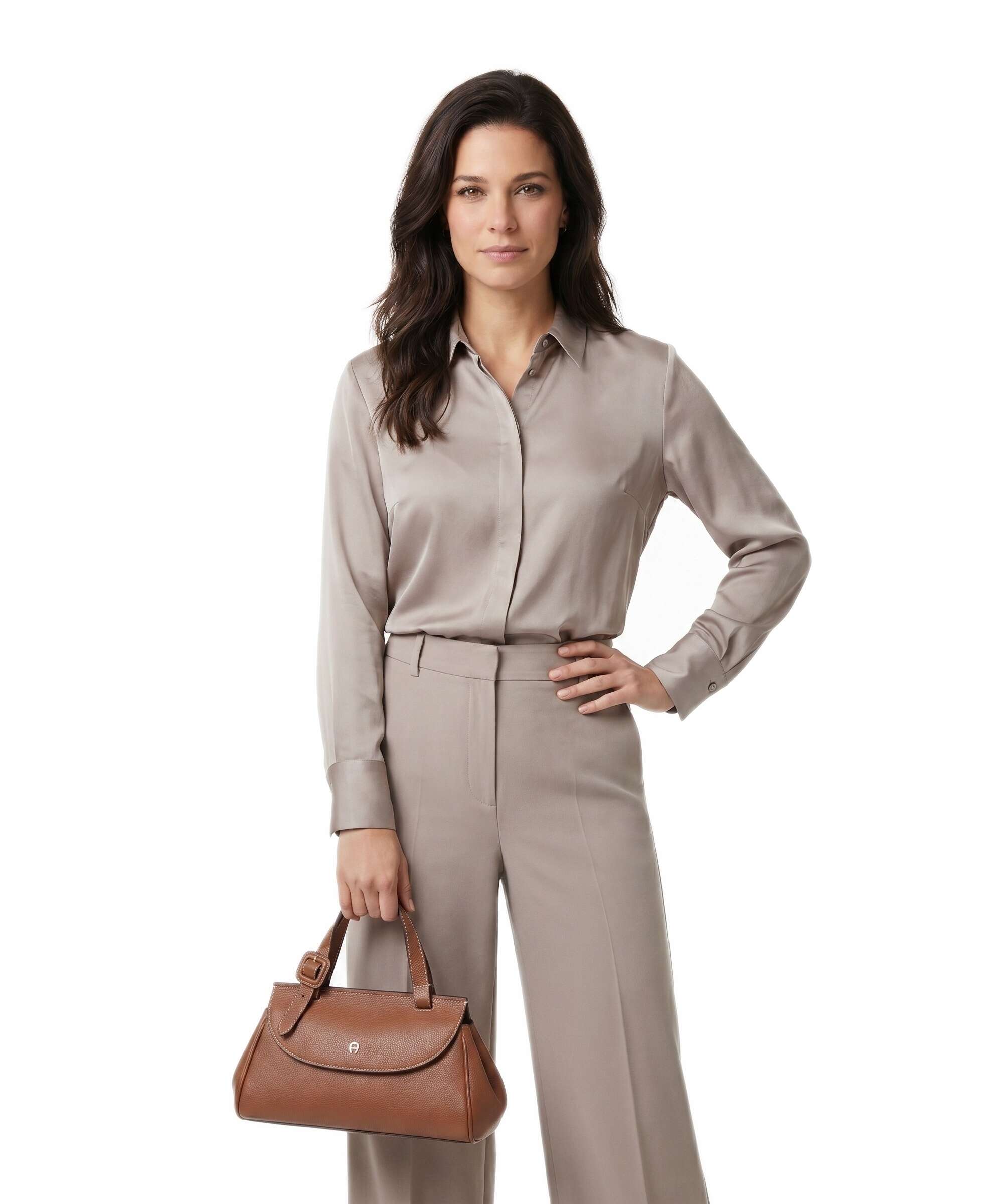 Aigner Miranda S Handbag cognac brown