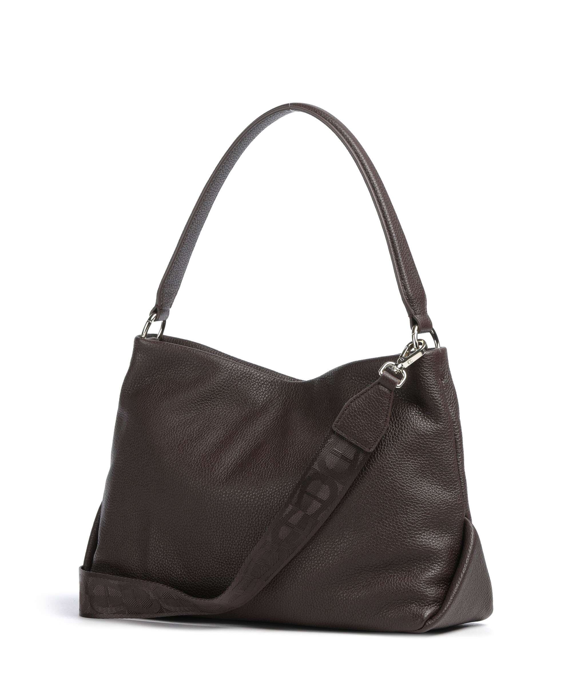 Aigner Paola S Hobo bag soil brown