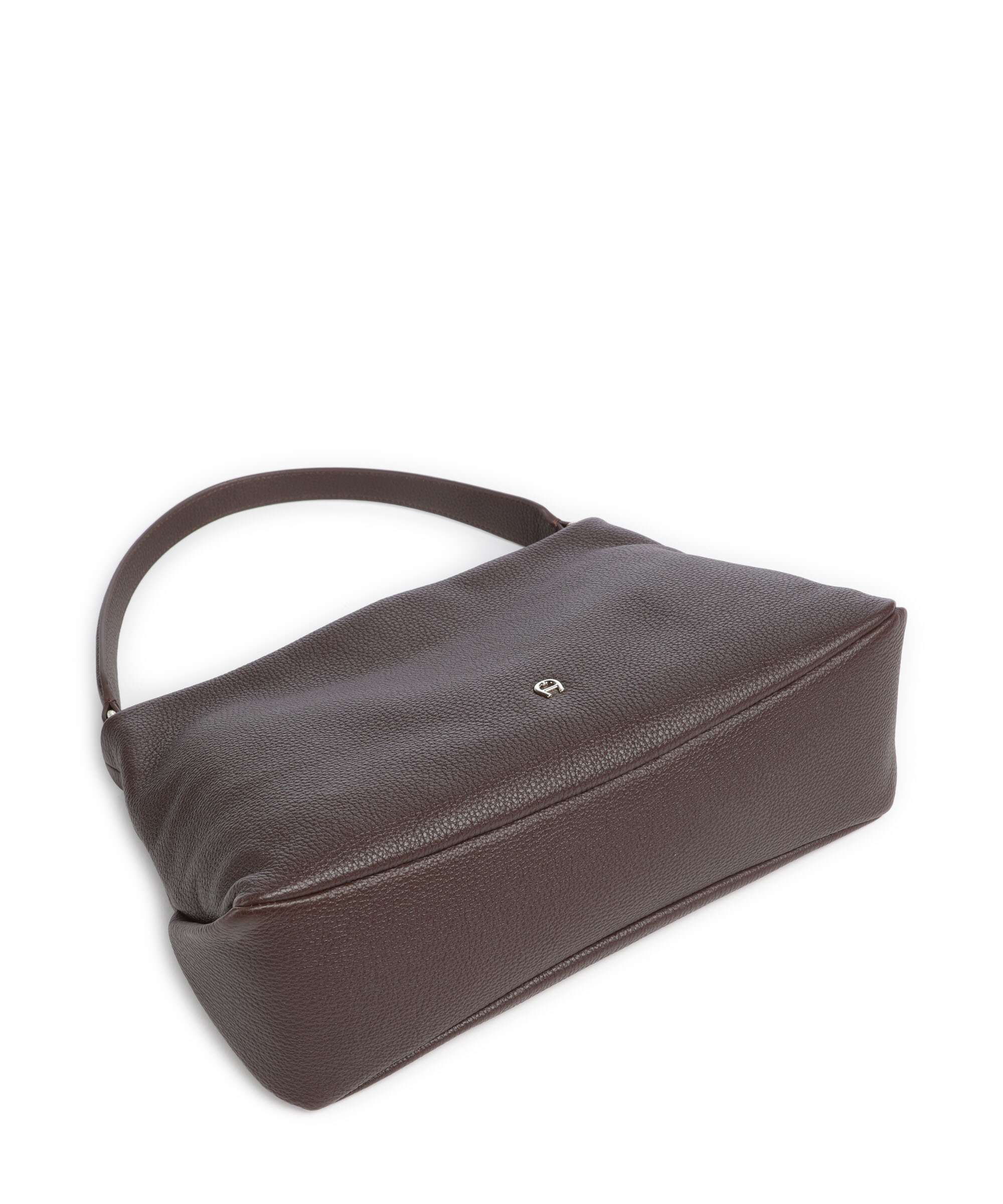 Aigner Paola S Hobo bag soil brown