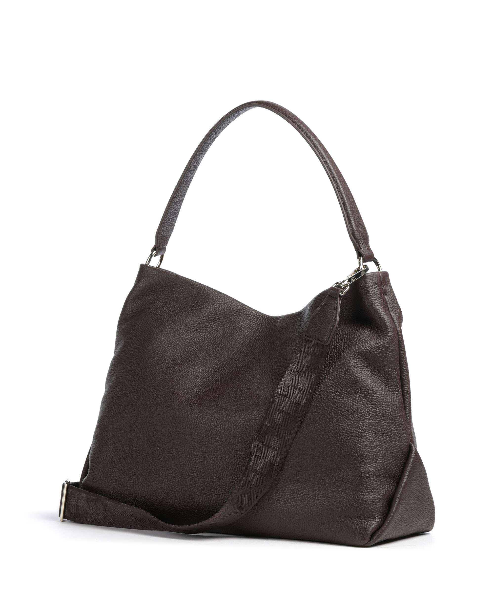 Aigner Paola M Hobo bag soil brown