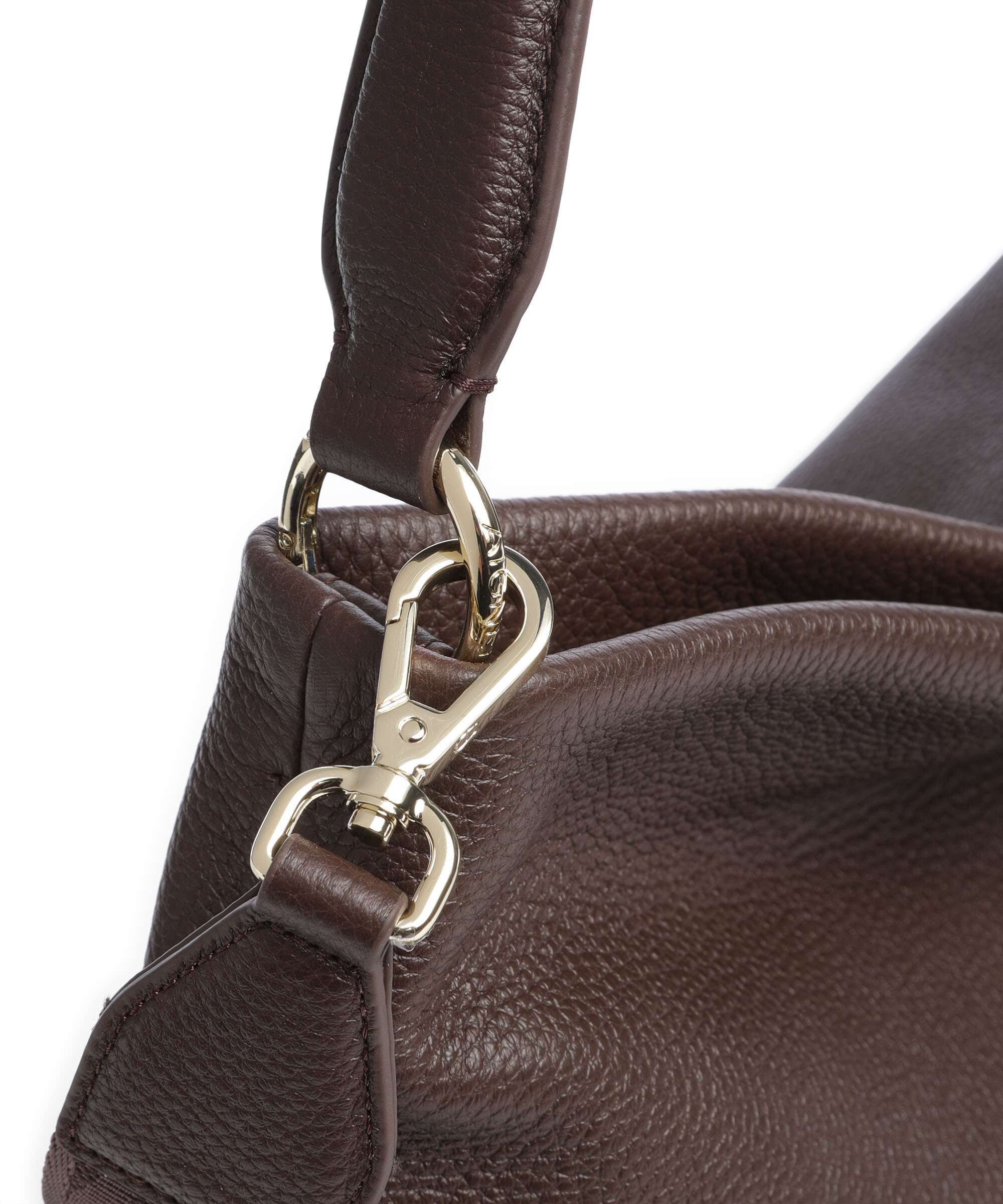Aigner Paola M Hobo bag soil brown