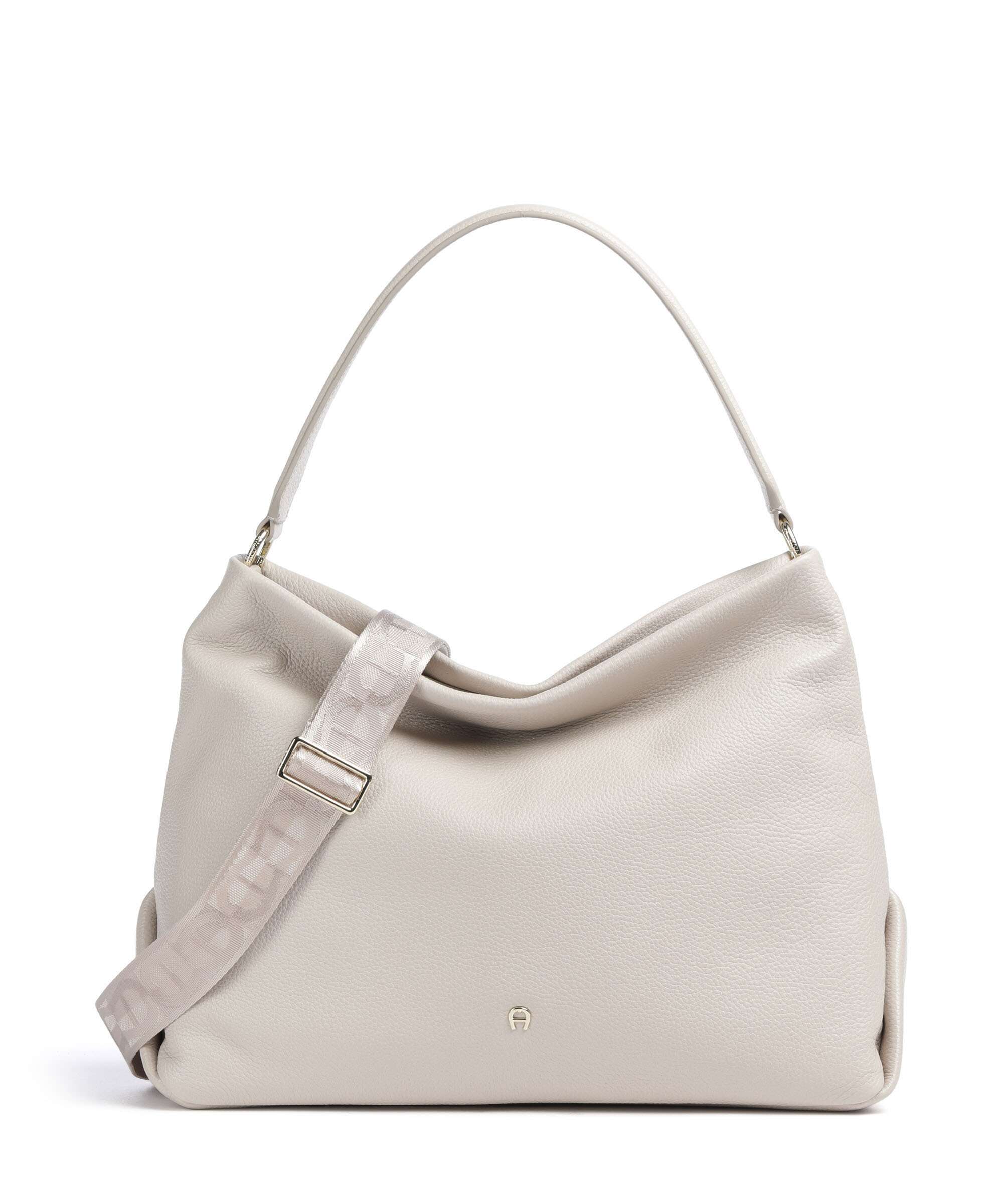 Aigner Paola M Hobo bag fog beige