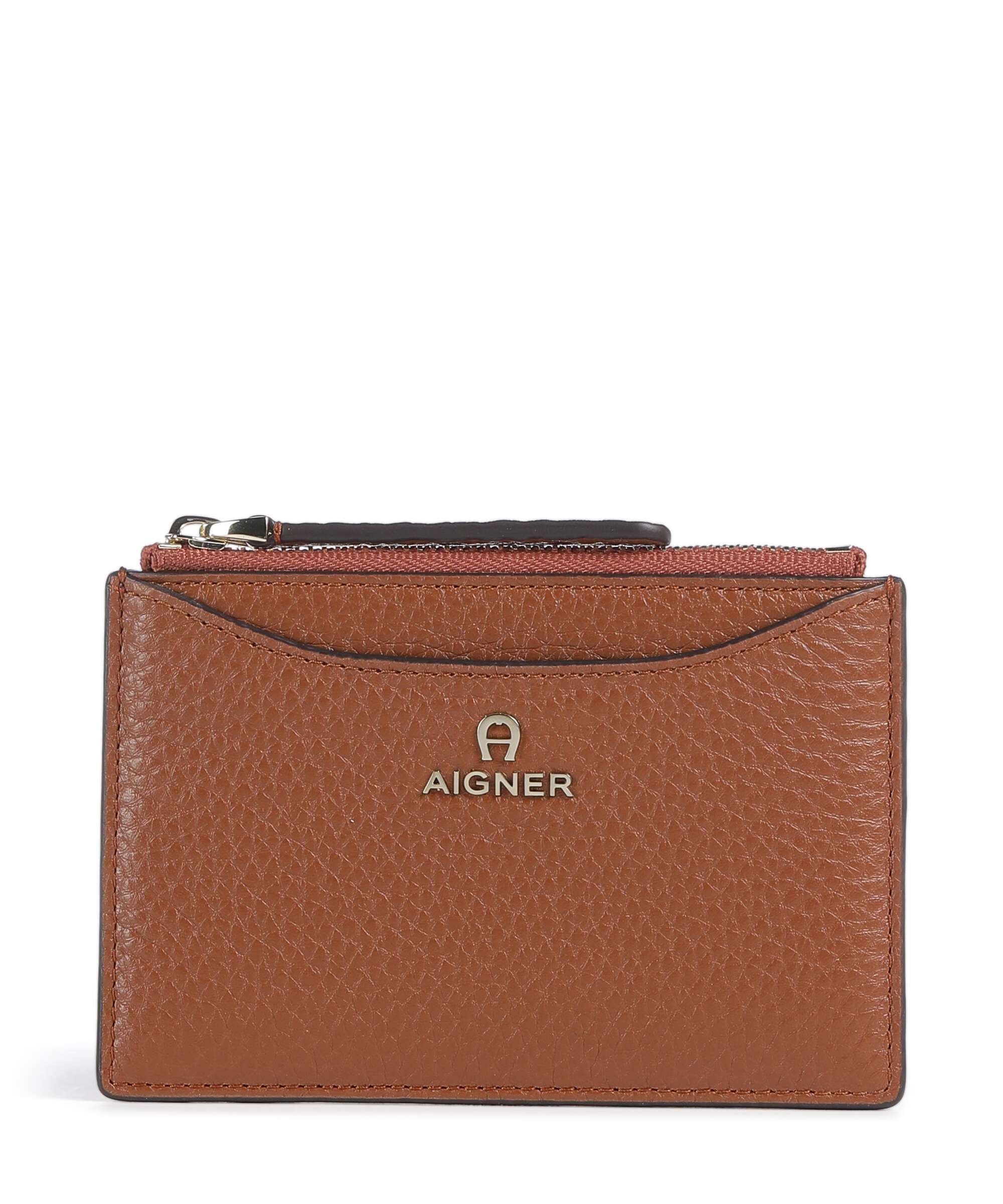 Aigner Marika Credit card holder cognac brown