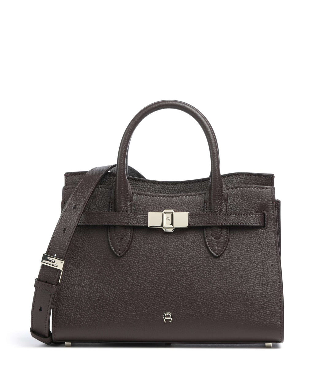 Aigner Farah M Handbag soil brown