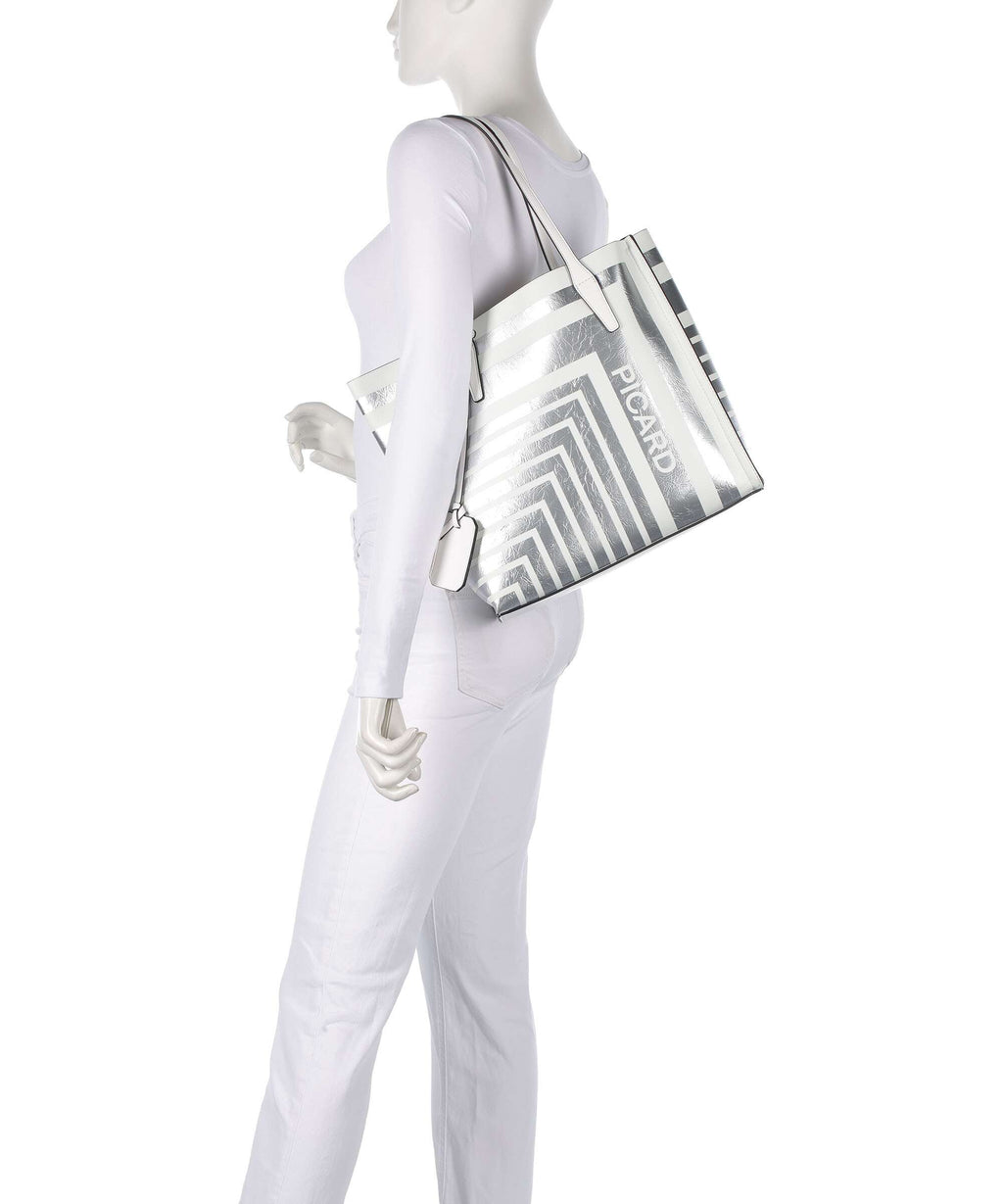 Picard Brasilia Tote bag white lily