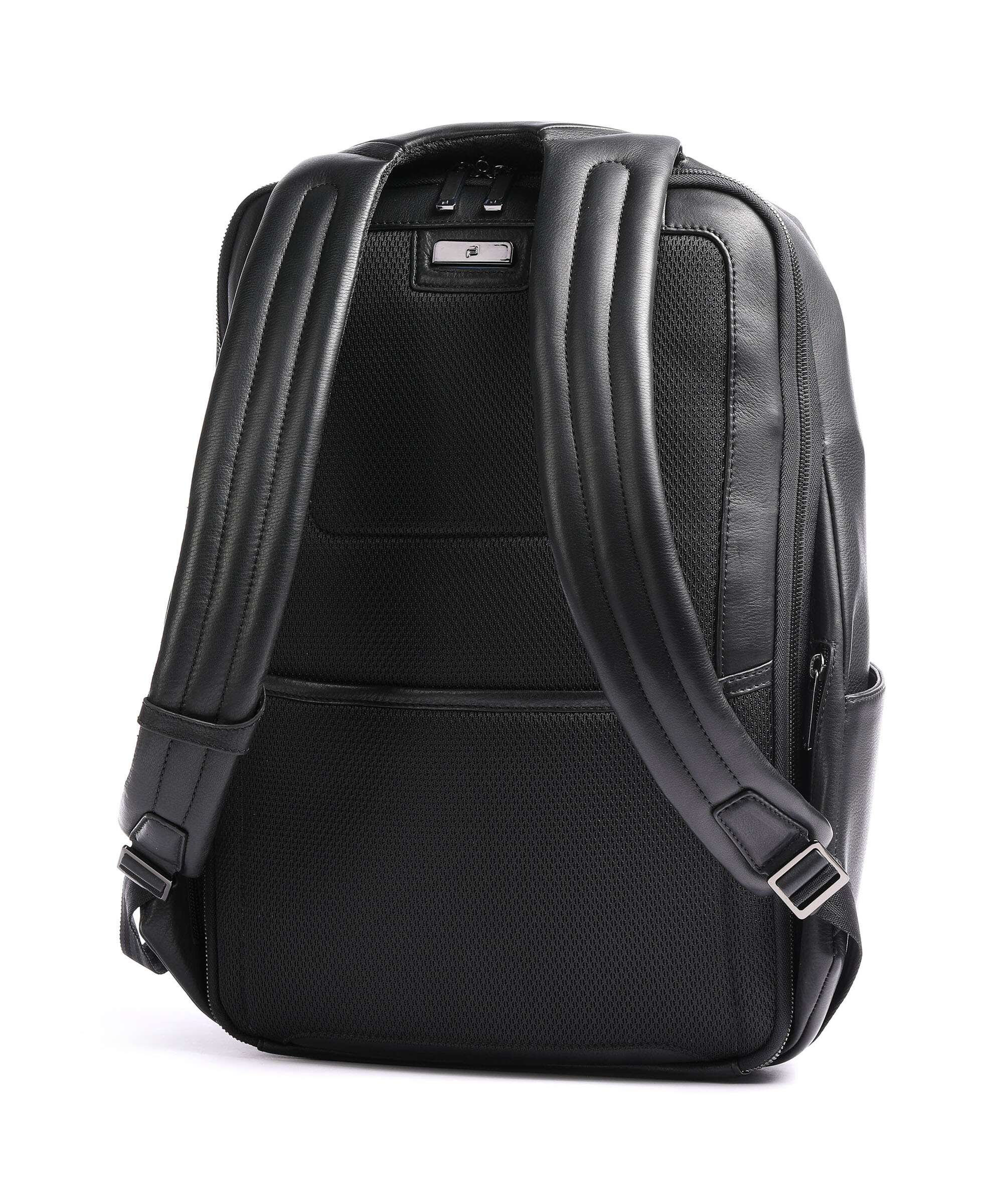 Porsche Design Roadster Leather Laptop backpack black