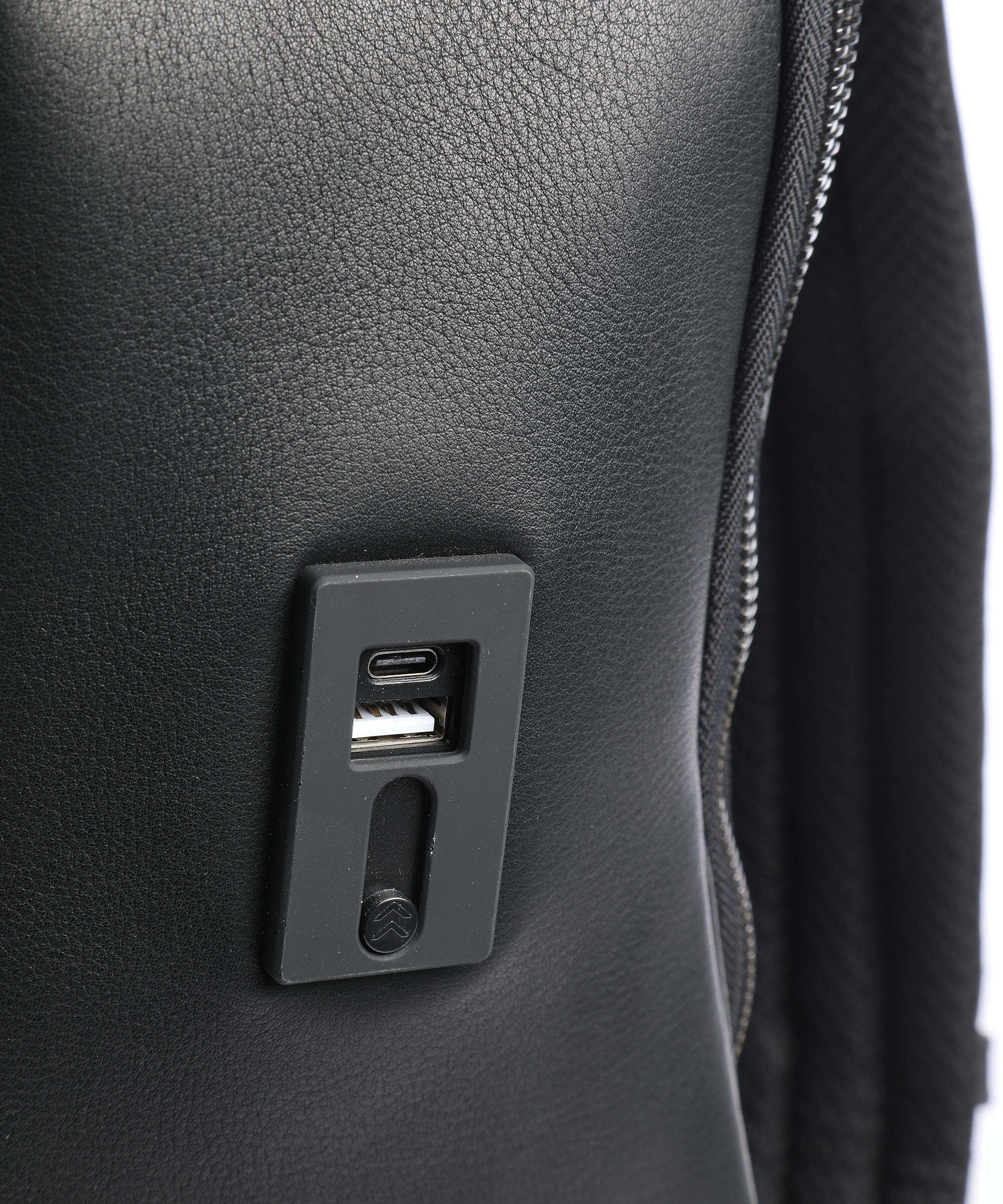 Porsche Design Roadster Leather Laptop backpack black