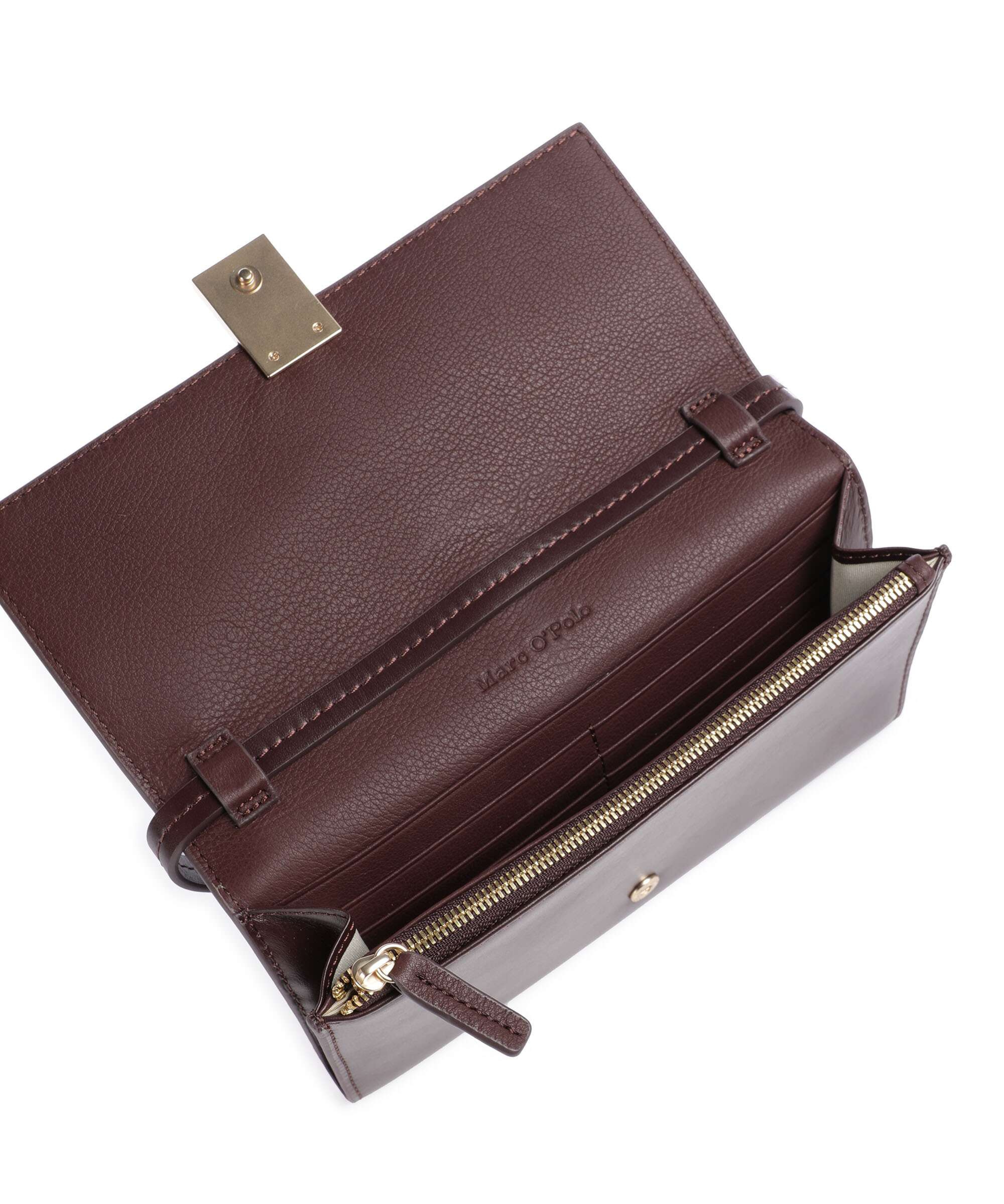 Marc O'Polo Tora 2 in 1 Wallet dark aubergine