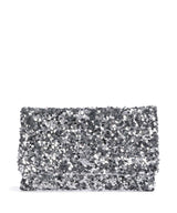 Abro Sequins Kabelka typu clutch silver