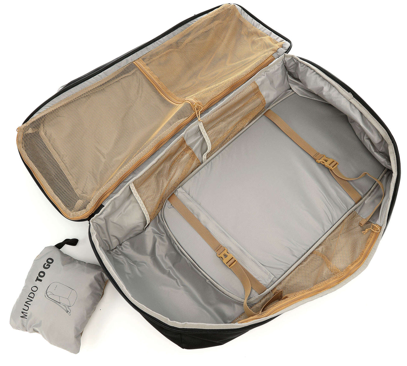 Vaude Mundo 65+ To Go Travel backpack phantom black