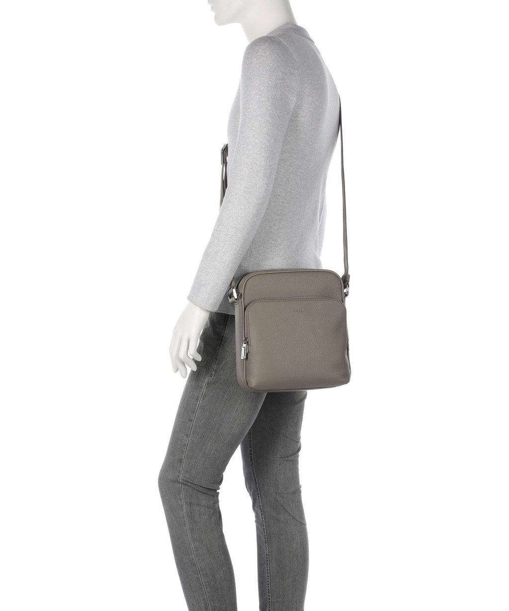 BOSS Crosstown Crossbody bag open green