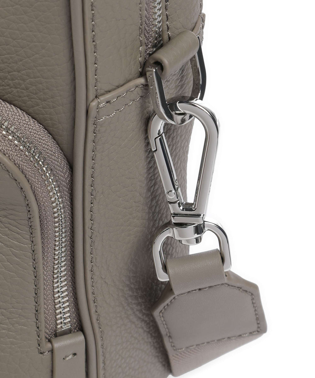 BOSS Crosstown Briefcase open green