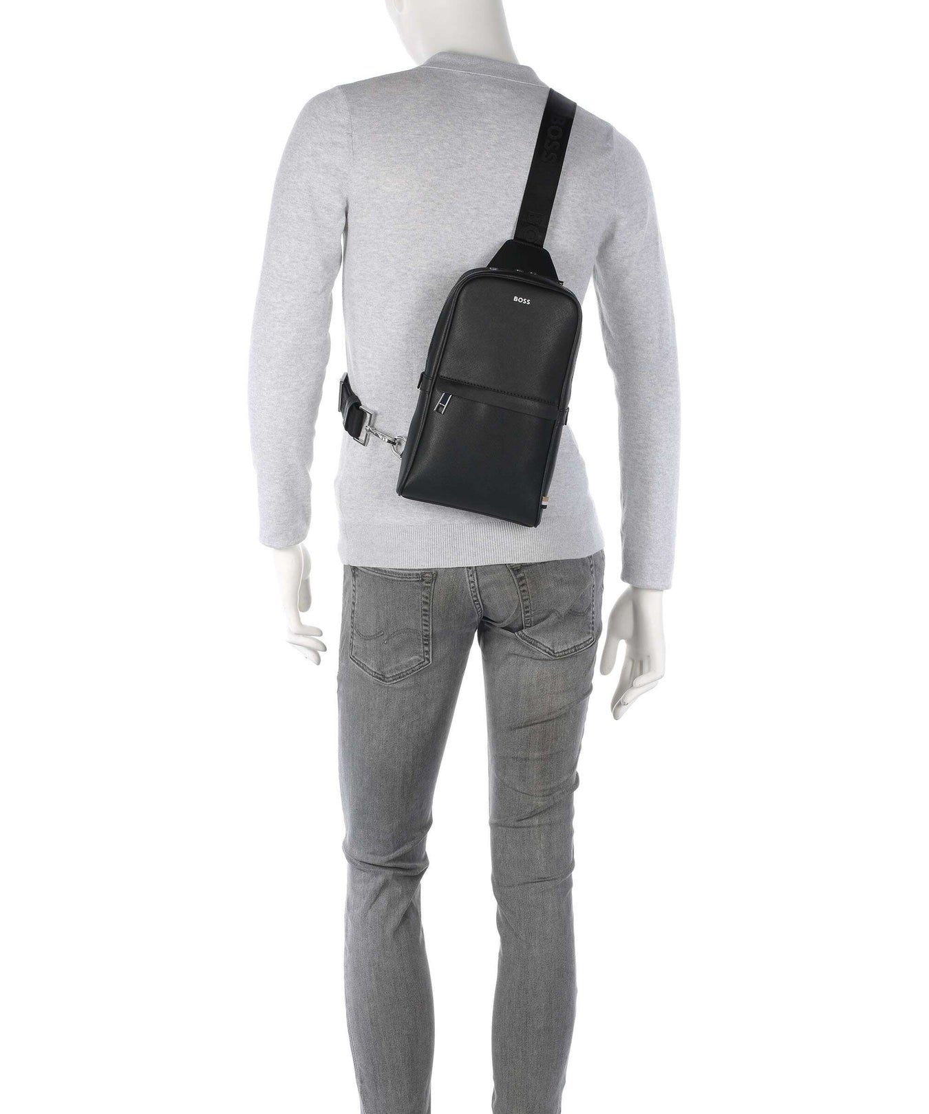 BOSS Zair Sling bag black