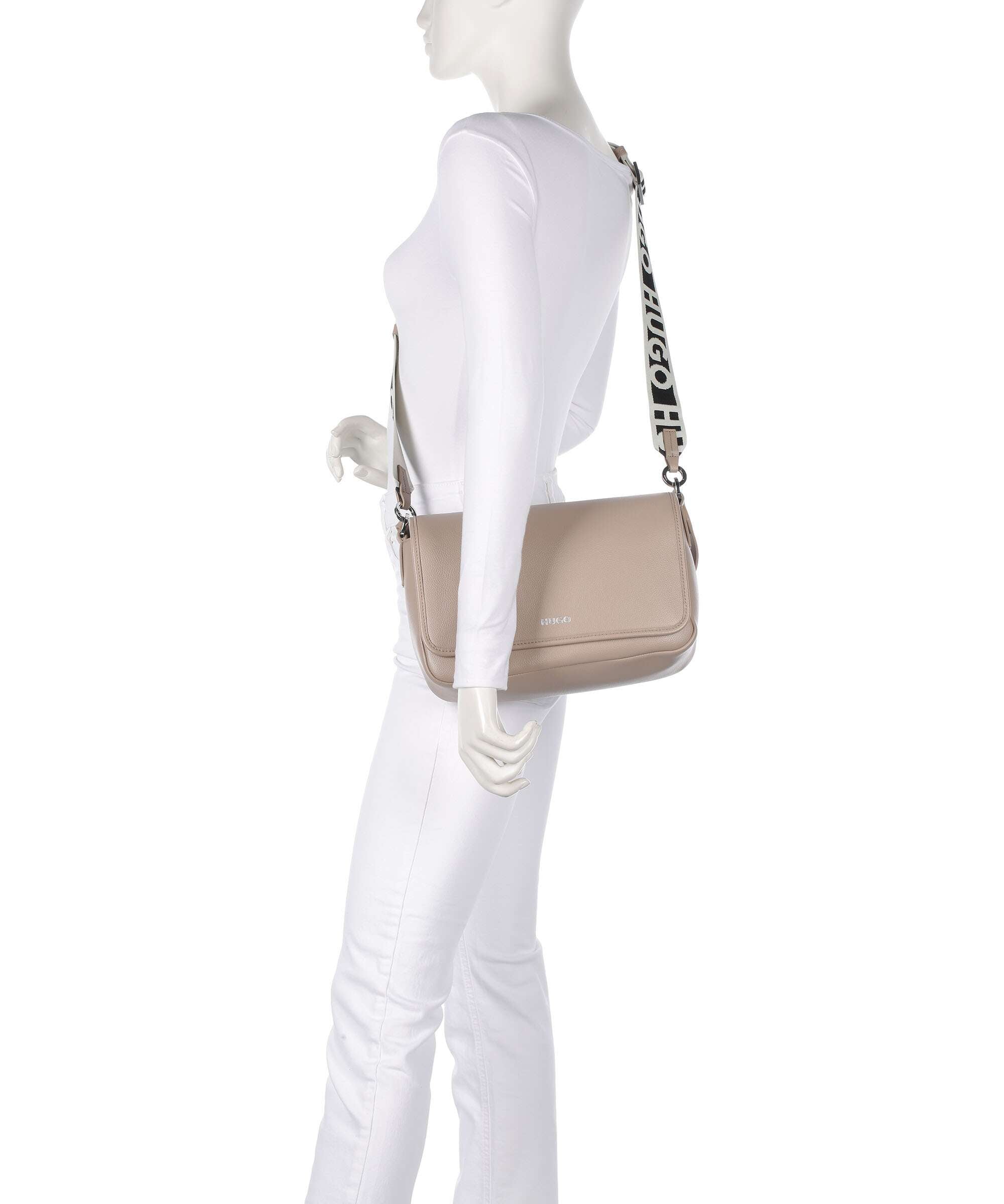 Hugo Bel Shoulder bag dark beige