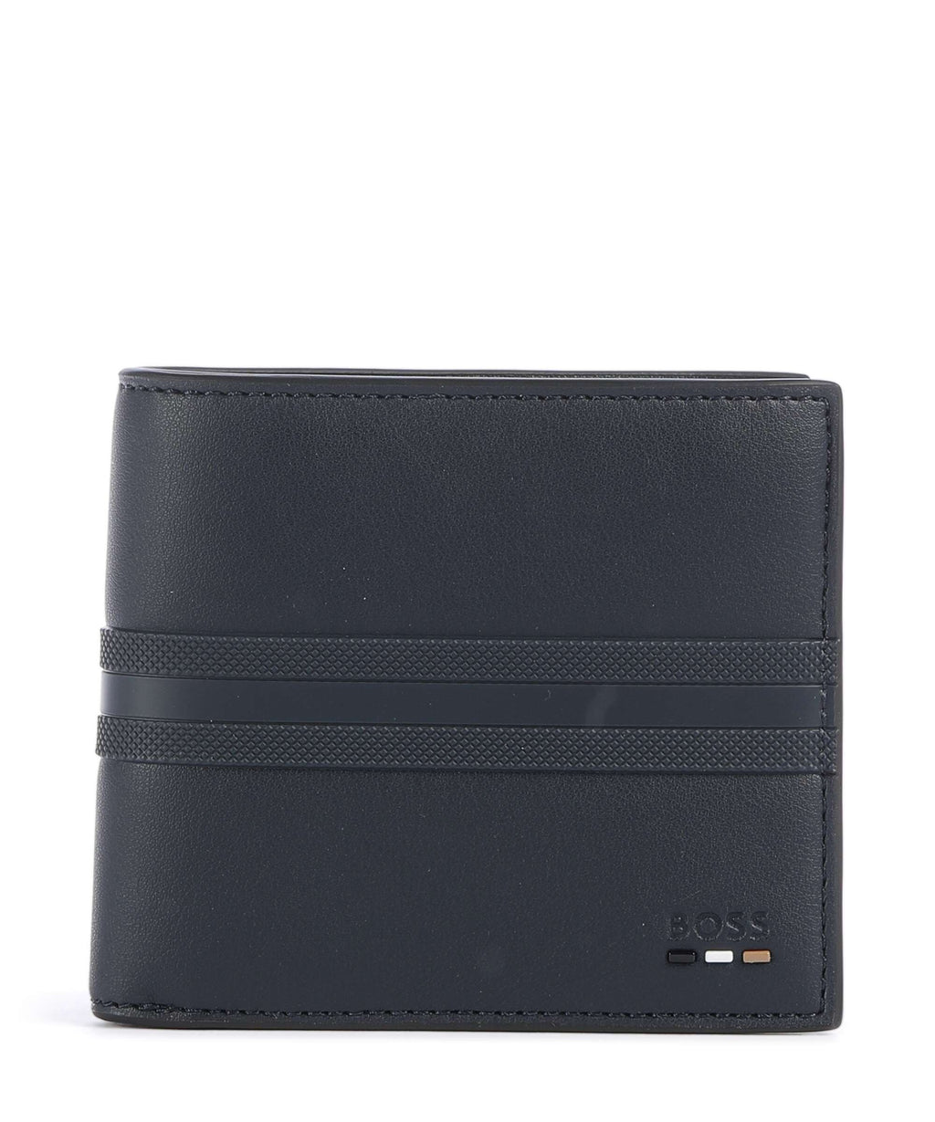BOSS Ray RFID Wallet dark blue