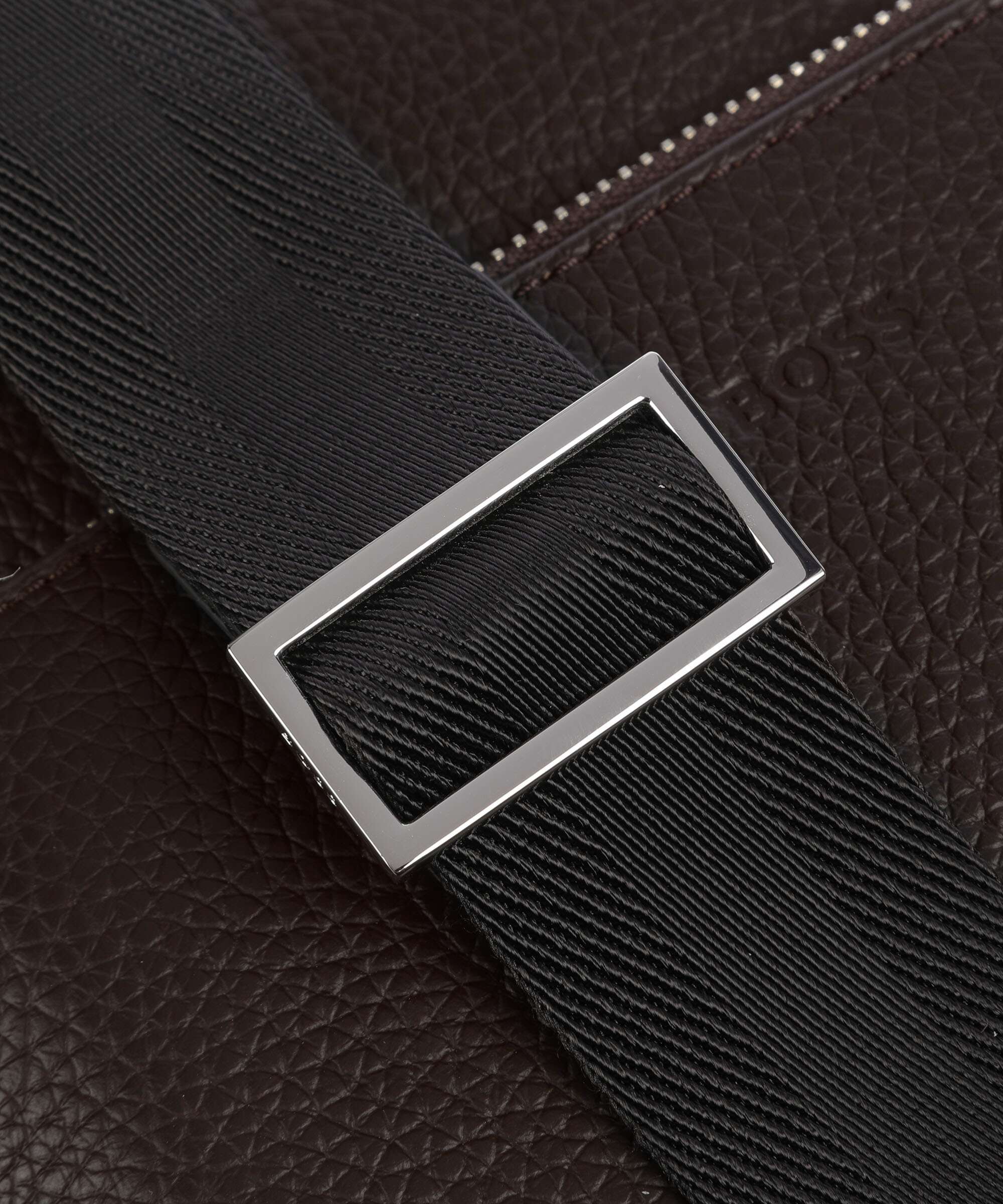 BOSS Crosstown Crossbody bag dark brown