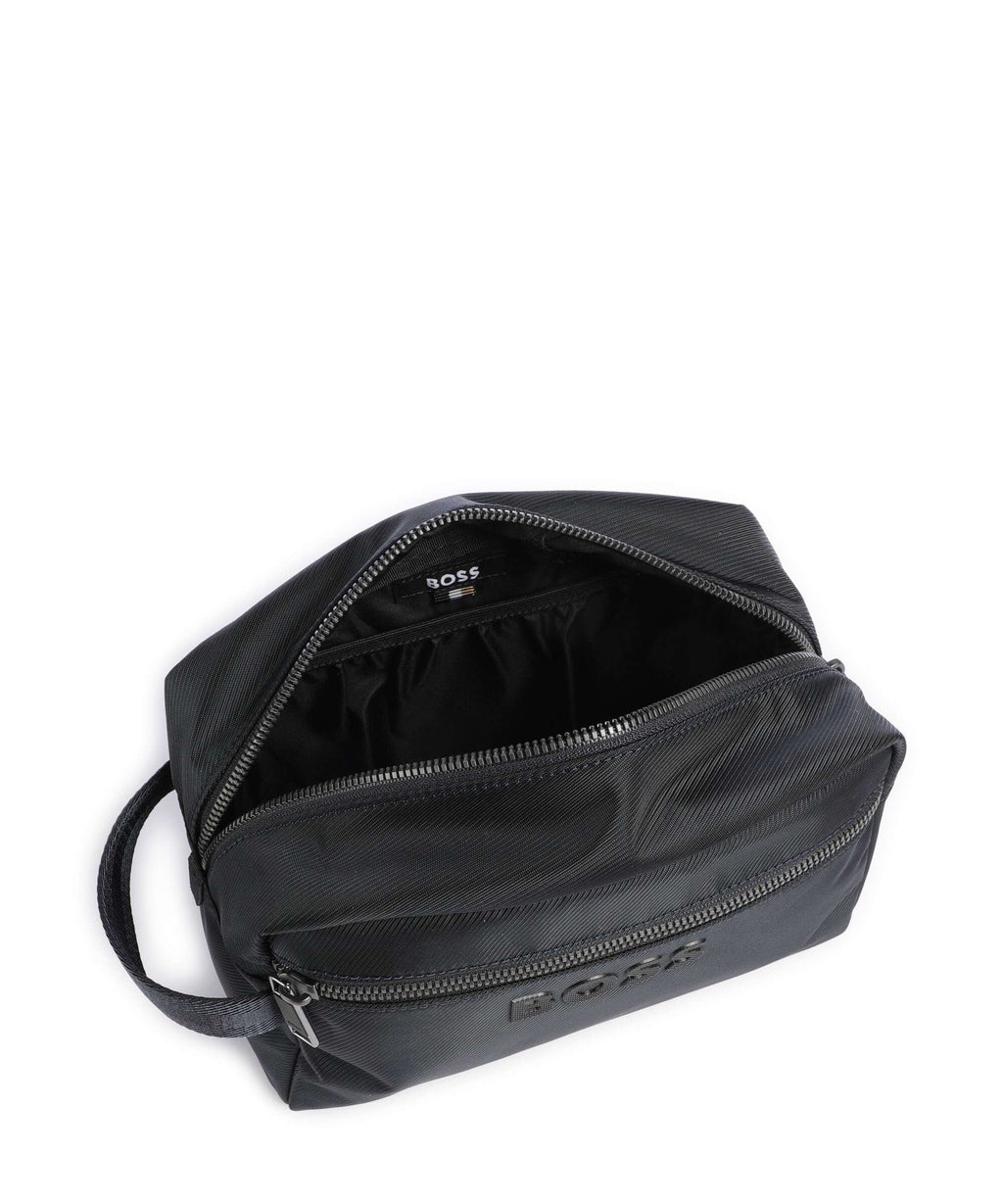 BOSS Catch 3.0 Toiletry bag dark blue