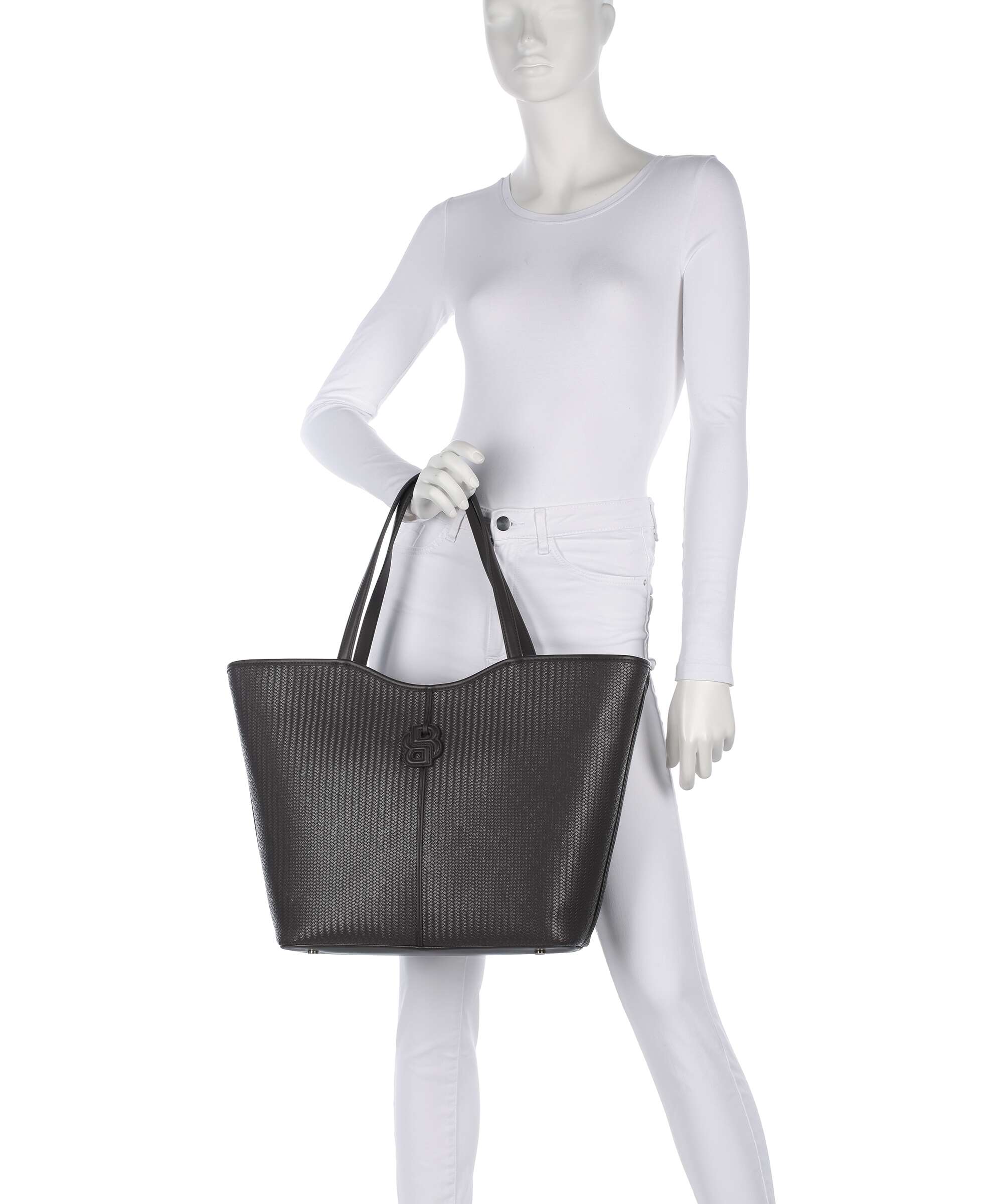 BOSS Anett Big Tote bag dark brown