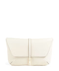 BOSS Reah Clutch bag open white