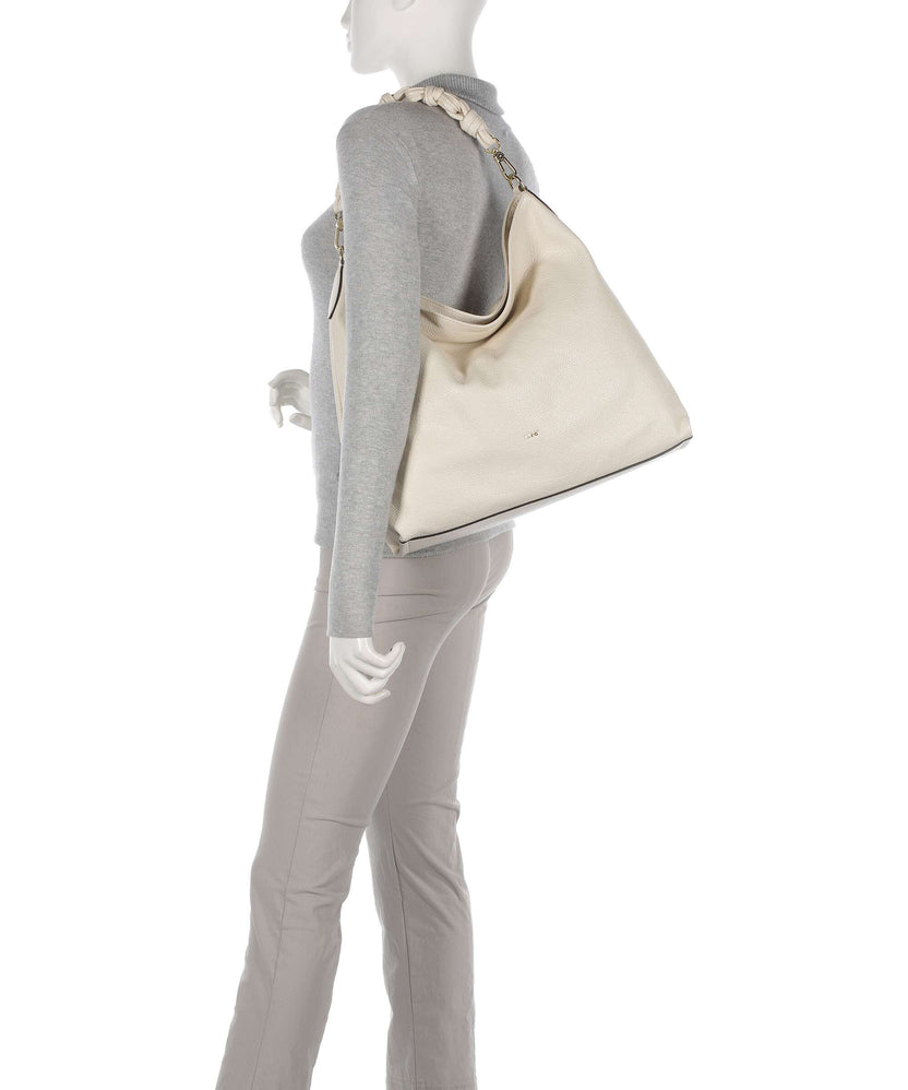 Abro Dalia Soley Hobo bag beige