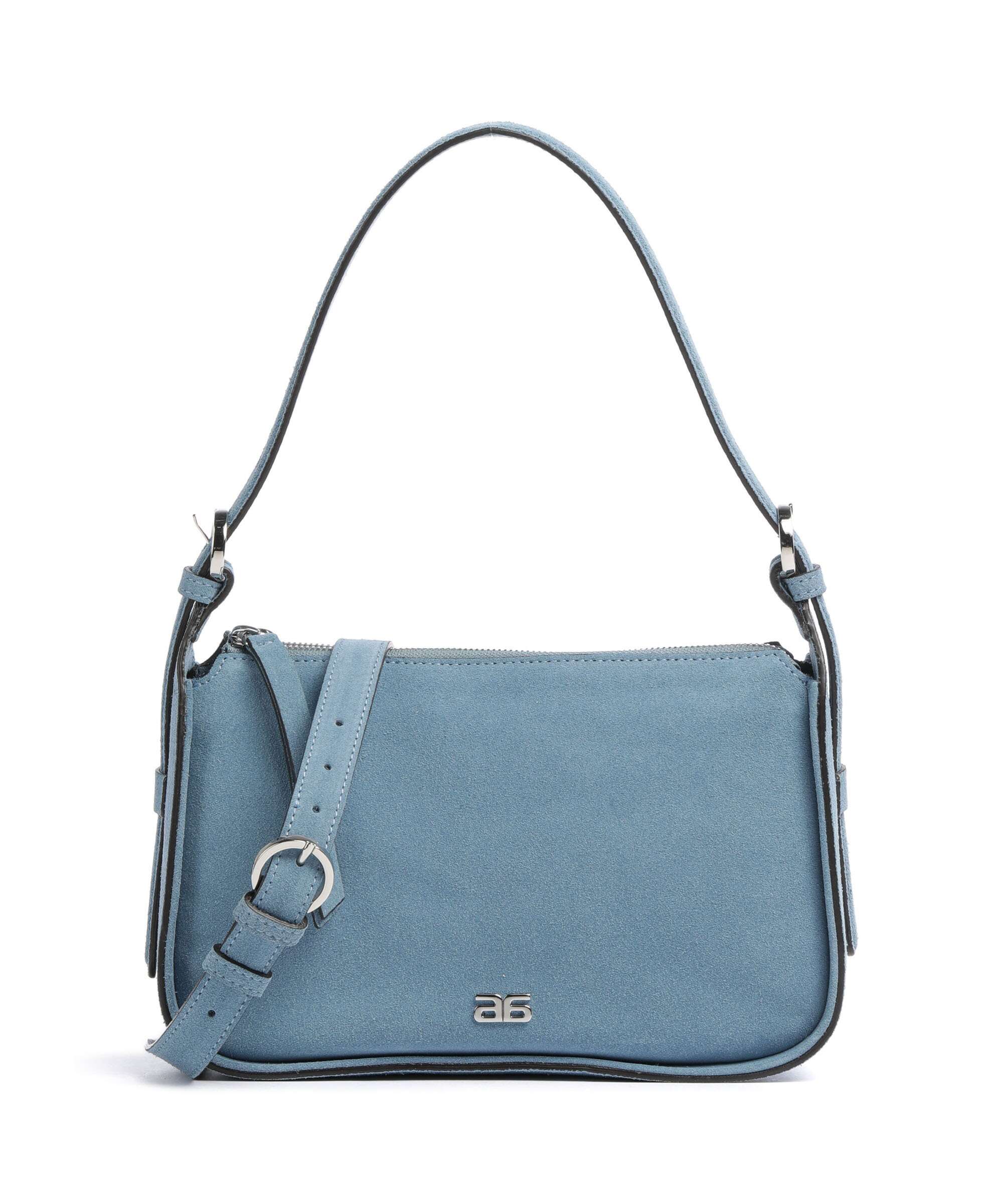 Abro Suede Best Friend Shoulder bag blue