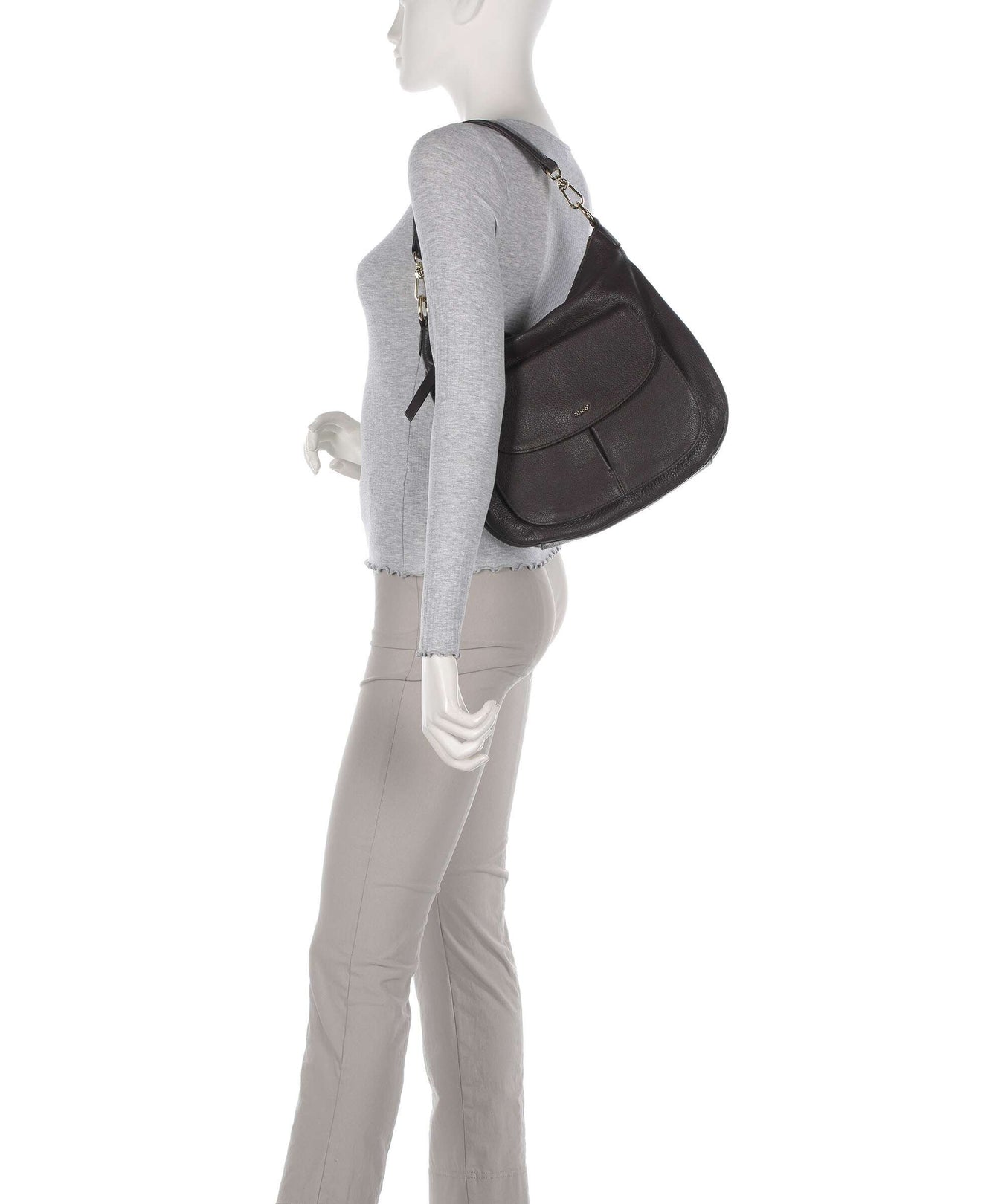 Abro Dalia Evelyn Hobo bag brown