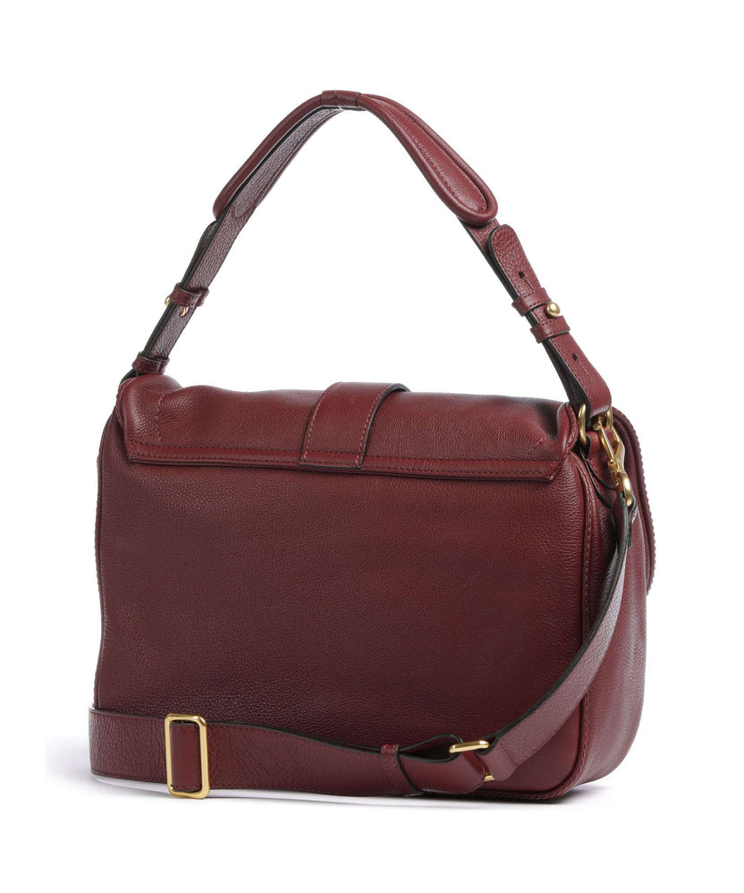 Abro Dalia Star Saddle Hobo bag bordeaux
