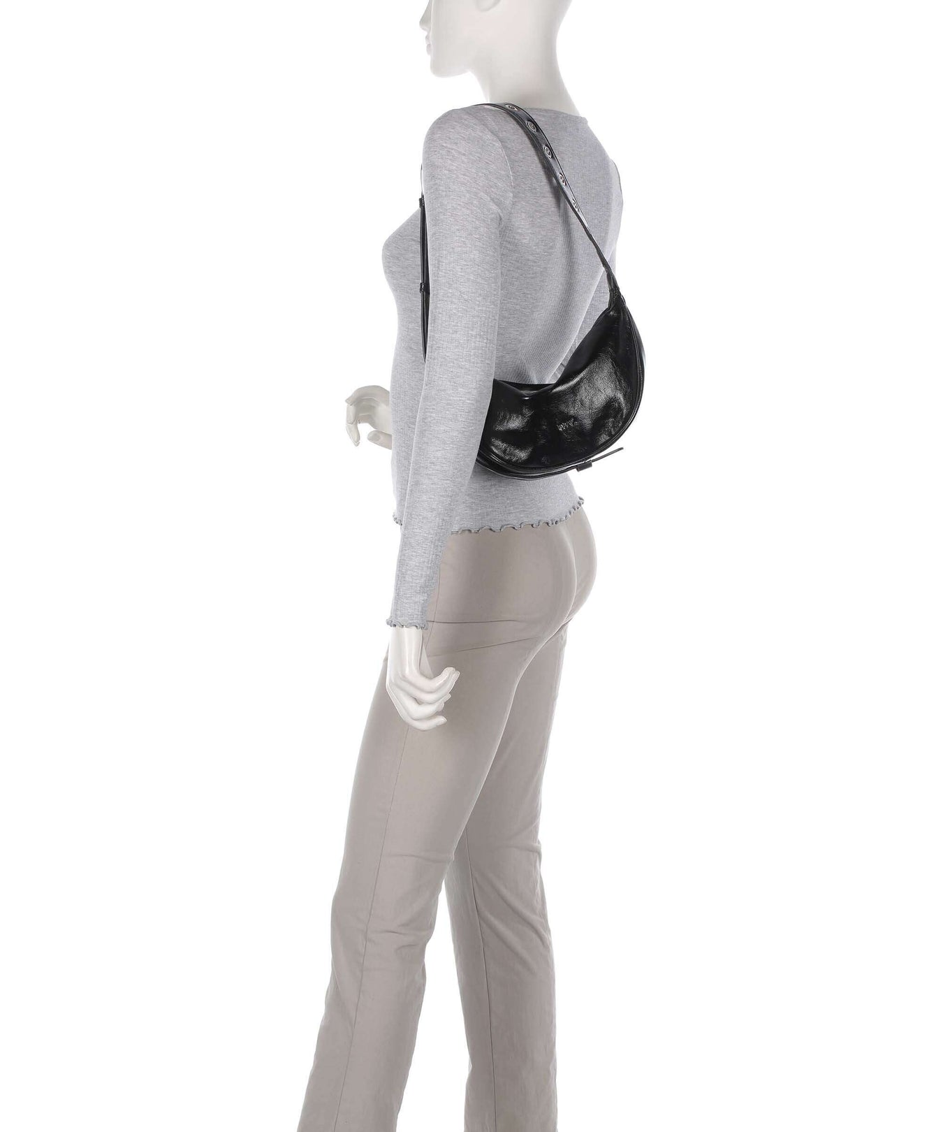 Abro Alias Soft By My Side Crossbody bag black/nickel