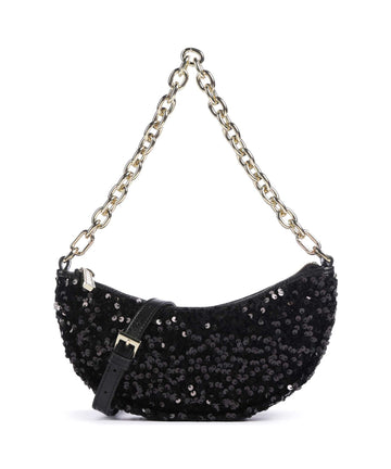 Abro Sequins Moon Taška cez rameno black/gold