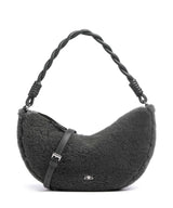Abro Shearling Moon Taška cez rameno grey