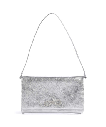 Abro Mimosa Strass Taška cez rameno silver