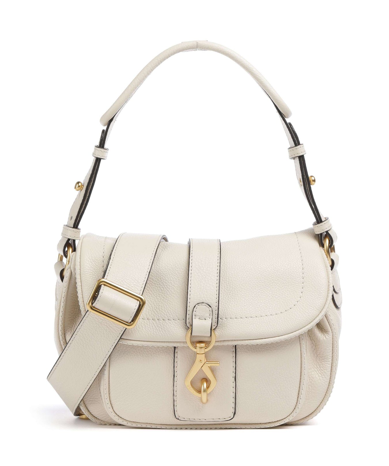 Abro Dalia Star Saddle Shoulder bag beige