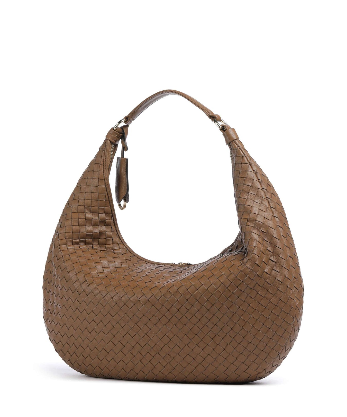 Abro Piuma Nana Hobo bag caramel/cognac