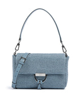 Abro Raffia Temi Taška cez rameno light blue/fairy