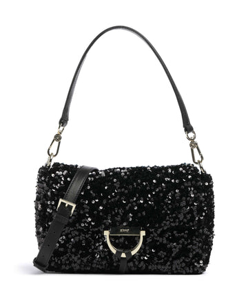 Abro Sequins Temi Taška cez rameno black/gold