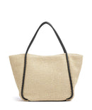 Abro Maglia Raffia Willow Shopper natural/black