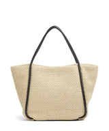 Abro Maglia Raffia Willow Shopper natural/black