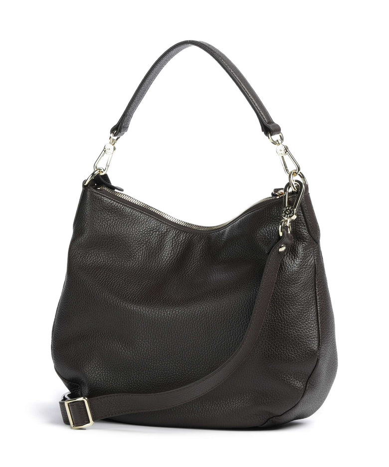 Abro Adria Juna Small Hobo bag dark brown