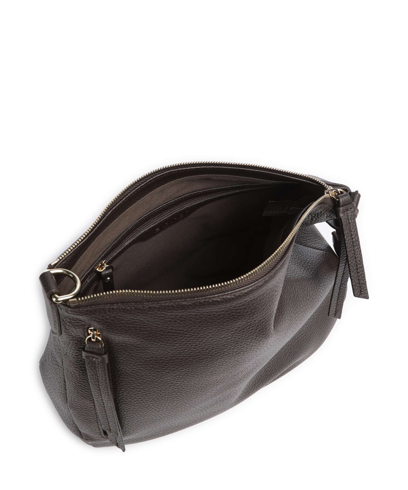 Abro Adria Juna Small Hobo bag dark brown