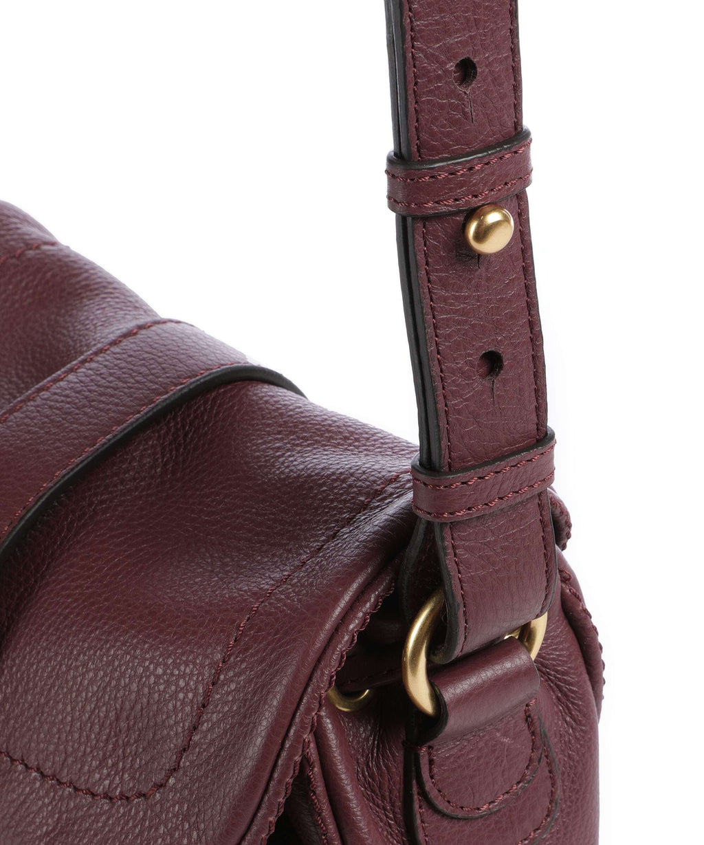 Abro Dalia Star Saddle Crossbody bag bordeaux