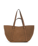 Abro Suede Cosmo Large Shopper camel
