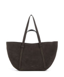 Abro Suede Cosmo Large Shopper dark brown
