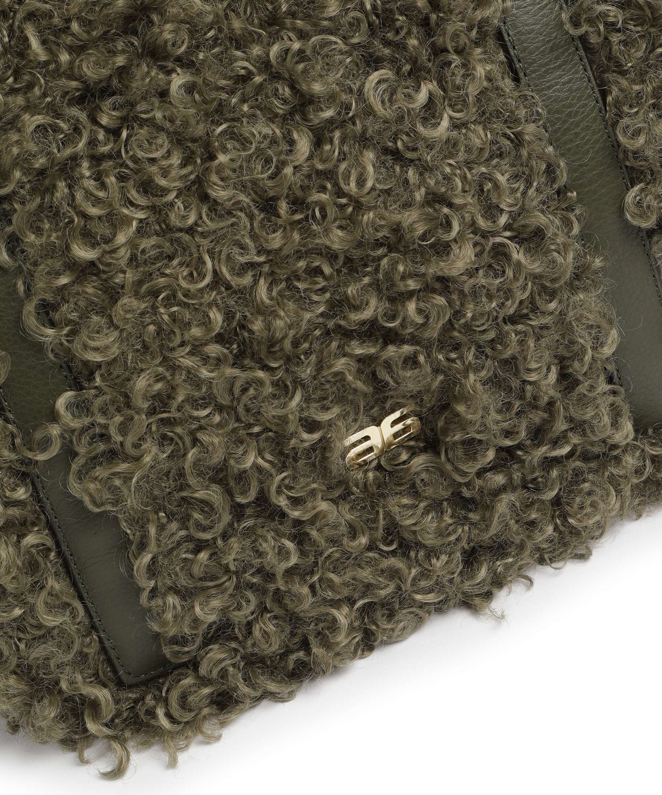 Abro Latxa Cosmo Medium Tote bag oliv