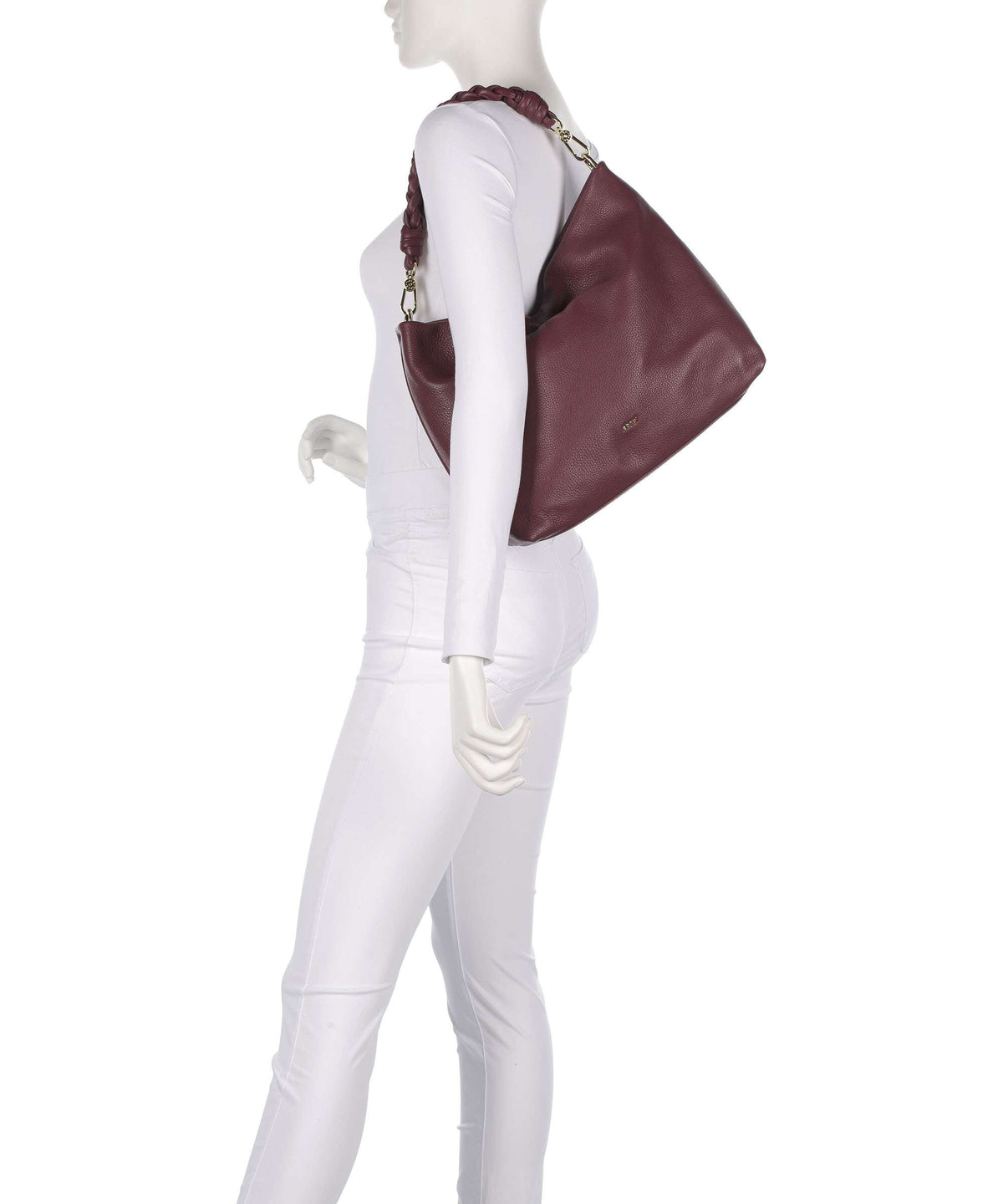 Abro Dalia Soley Hobo bag bordeaux