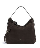 Abro Suede Carina vrecko dark brown